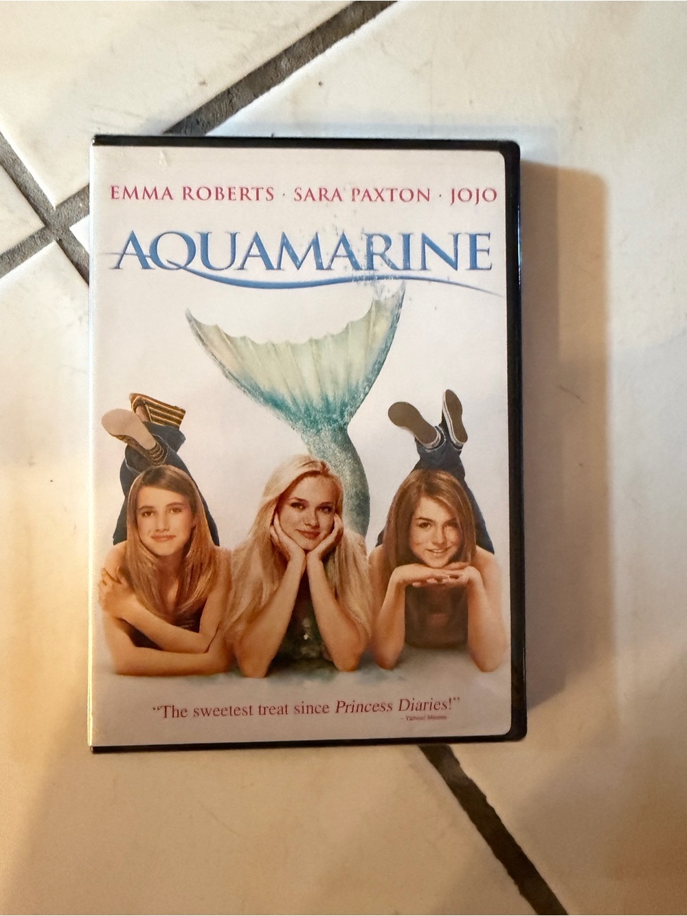 Aquamarine DVD - White & Blue Cover